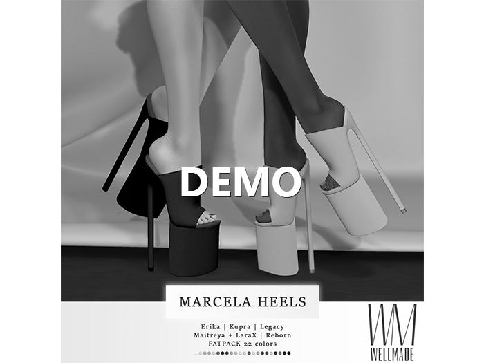 Second Life Marketplace - [WellMade] Marcela Heels DEMO